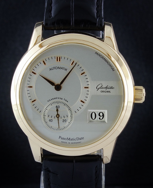 (image for) A GLASHUTTE 18K ROSE GOLD AUTOMATIC PANORAMADATUM